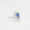 Bague 50 Bague Pompadour Saphir et Diamants 58 Facettes
