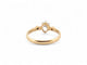 Bague 52 vintage bague solitaire diamant poire 0.79ct t52 brillants en or jaune 18k 58 Facettes 270505