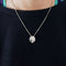 Pendentif Pendentif or blanc pavé de diamants 58 Facettes 340663