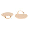 Boucles d'oreilles Ginette NY Boucles d'oreilles Donuts Hoops Or rose 58 Facettes 2678586CN