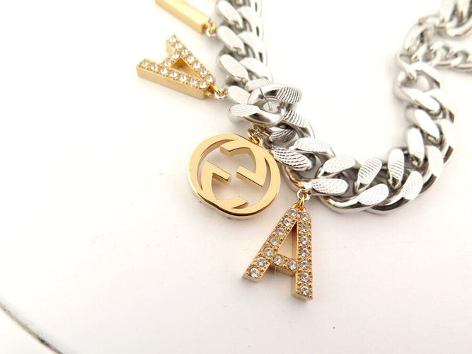Collier collier GUCCI x balenciaga the hacker project choker 676858 strass 58 Facettes 266348