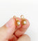Boucles d'oreilles Dormeuses victorienne or roses et diamants 58 Facettes A05775