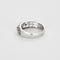 Bague 54 Bague jarretière or gris et diamants 58 Facettes EB3