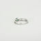 Bague 54 Bague or blanc émeraude et diamants 58 Facettes 413176