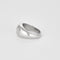 Bague 54 Chevalière Platine Diamantée 58 Facettes LP1102/13