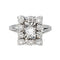 Bague 51 Bague Or blanc Diamant 58 Facettes 4555441CN