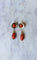 Boucles d'oreilles Boucles d'Oreilles Gouttes Corail 58 Facettes