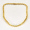 Collier Collier or jaune à motif de feuilles 58 Facettes ENG10550