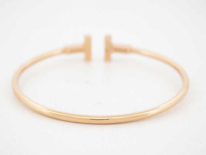 Bracelet bracelet TIFFANY & CO t wire 17cm or jaune nacre 58 Facettes 258844