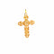Pendentif Pendentif Croix Or Jaune 18k 58 Facettes 3-PED1-GS37602