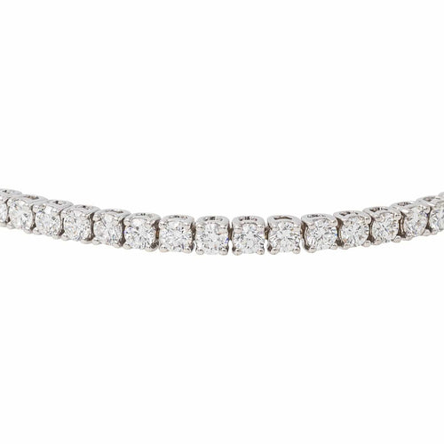 Bracelet Bracelet Tennis Or blanc Diamant 58 Facettes 3753360RV