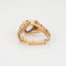 Antique Art Nouveau Moonstone Ring Sz 4.75 Nude Figural Vintage 14k Yellow Gold 58 Facettes G14162