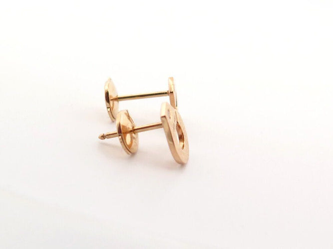 Boucles d'oreilles boucles d'oreilles DINH VAN puces menottes r7.5 or diamant 58 Facettes 264594