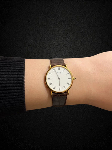 Montre PIAGET - Boîtier en or 18 carats, mécanique 58 Facettes