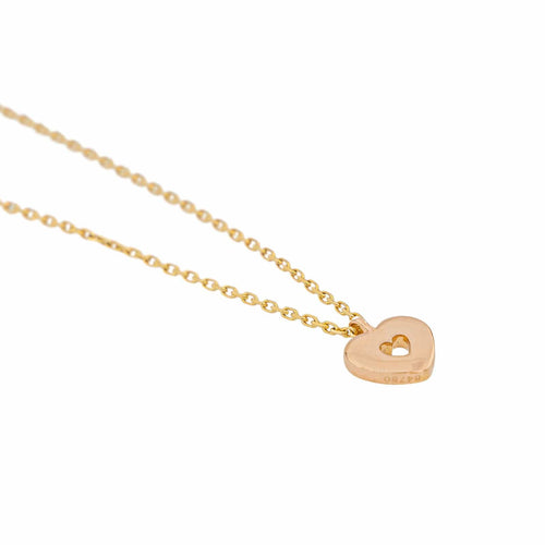 Collier Poiray Collier Coeur Coeur secret Or jaune Diamant 58 Facettes 2841922CN
