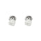 Boucles d'oreilles Puces d'oreilles or blanc et diamants 58 Facettes BO/230068