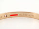 Bracelet bracelet CARTIER love 1 saphir rose jonc ouvert or 58 Facettes 264233