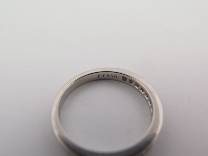 Bague 51 bague TIFFANY & CO alliance setting platine diamants 58 Facettes 260268