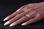 Bague 52 La Bague Diamant Vintage Belle Epoque 58 Facettes 24121-0294