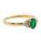 Bague 53 Bague Or jaune Emeraude 58 Facettes 2711420CN