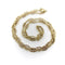 Collier Chaîne vintage en filigrane d'or 14 carats 58 Facettes A20013