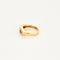 Bague 52 Bague Gypsy or jaune, émeraude, saphirs 58 Facettes 1