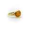 Bague 54.5 Bague Oral Feu mexicaine en or jaune sculptée à la main par Tony Malmed 58 Facettes