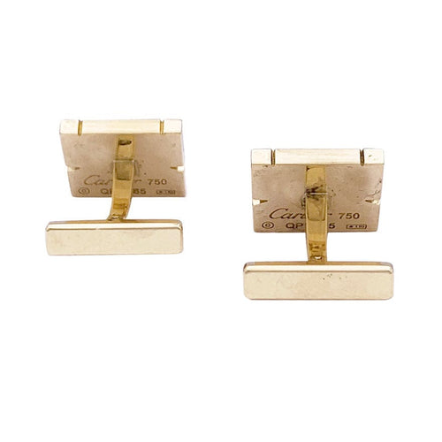Boutons de manchette Boutons de manchette Cartier "Tank française", or jaune. 58 Facettes 33437