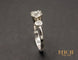 Bague 52 Solitaire en Platine Diamants 58 Facettes A10491