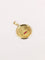 Pendentif Médaille amour Augis ronde Plus qu'hier moins que demain or jaune diamant rubis 58 Facettes J517