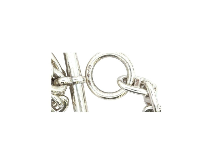 Collier Hermès - Chaîne d'ancre en argent 58 Facettes 25895