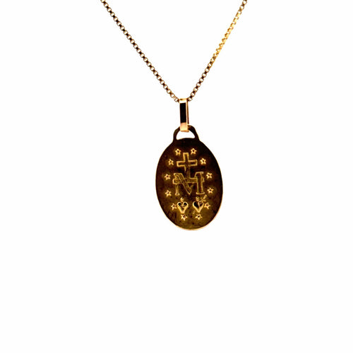 Pendentif Médaille Marie Or Jaune 58 Facettes 2-PEB2-GS34794-1