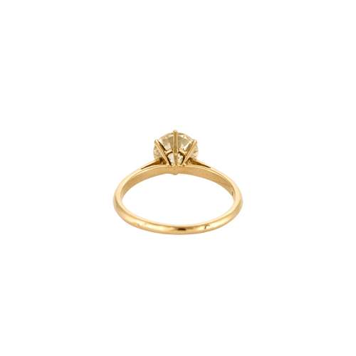 Bague 54 BAGUE SOLITAIRE OR JAUNE ET DIAMANT 58 Facettes BO/240043 NSS