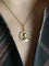 Pendentif Médaille bienheureuse Jeanne d'Arc or jaune 58 Facettes 1102.8