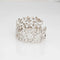 Bracelet Bracelet manchette en feuille d'olivier Paloma Picasso en argent sterling XL de Estate Tiffany &amp; Co 58 Facettes G13542