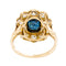 Bague 55 Bague Pompadour Or jaune Saphir 58 Facettes 3090599CN