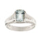 Bague 55 Bague aigue-marine et diamant 58 Facettes 19530
