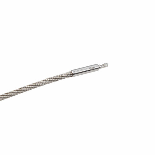 Collier Fred Collier Câble Or blanc 58 Facettes 3073952CN