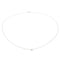 Collier Collier Or blanc Diamant 58 Facettes 579046RV