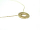 Collier collier DINH VAN seventies or jaune 58 Facettes 259887