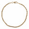 Bracelet Bracelet or jaune maillons torsadés 58 Facettes CVBR94