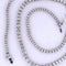 Collier Collier tennis en or blanc avec diamants 58 Facettes