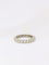 Bague 54 Alliance américaine or blanc diamants 1,38 ct 58 Facettes J65