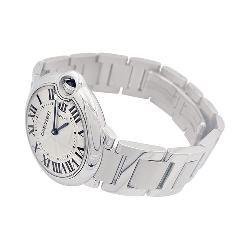 Montre Montre Cartier, "Ballon Bleu", acier. 58 Facettes 33721