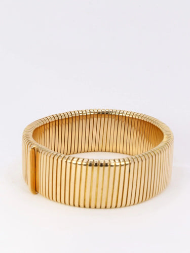 Bracelet Bracelet Tubogas vintage en or jaune 58 Facettes 865