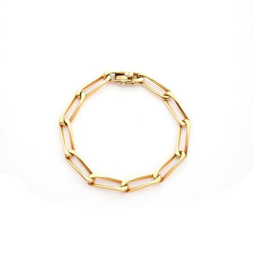 Bracelet CARTIER Bracelet gourmette en or jaune. 58 Facettes