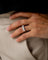 Bague 54 Bague Trilogie Diamants, Or et Platine 58 Facettes A11657