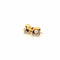 Boucles d'oreilles Puces d'oreilles or jaune topazes et perles 58 Facettes 2-BOD1-GS38371-5