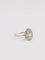 Bague 52 Bague vintage ovale or diamants 0,2 ct 58 Facettes J166