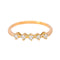 Bague 58 Bague Or rose Diamant 58 Facettes 4455427CN